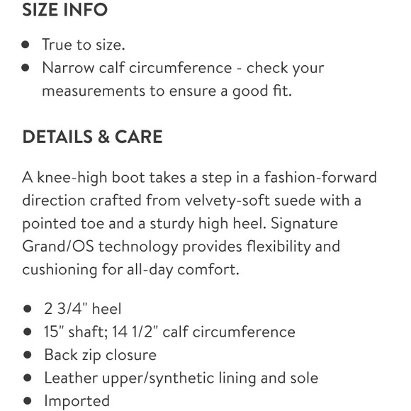 COLE HAAN Arlean Knee High Boot! - Picture 6 of 7